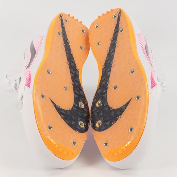 Nike Zoom Javelin Elite 3 \'White Hyper Pink Orange\' AJ1189-101 size 9.5